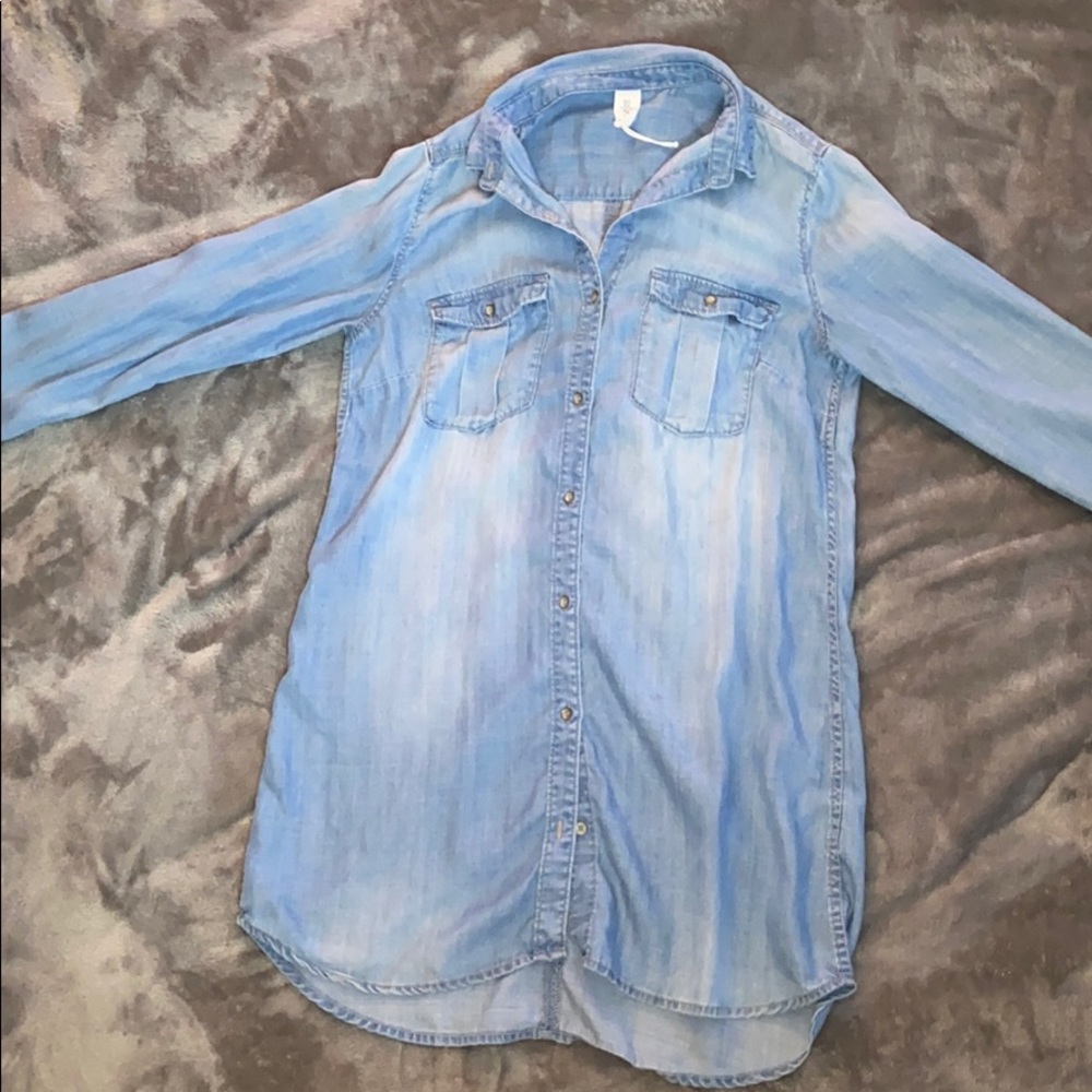 Denim dress